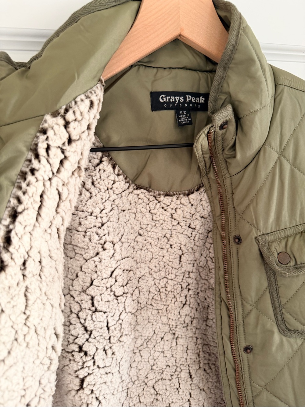 Grays Peak Outdoors Sherpa Lined coat - Picture 2 of 3